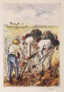 Camille Pissarro, The ploughman